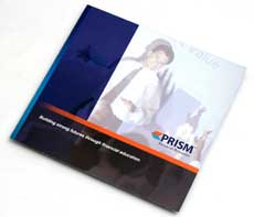 Prism Financial Resources Full Color Tri-Fold Marketing Brochure