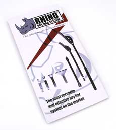 Rhino Pry Bar System Full Color Tri-Fold Marketing Brochure